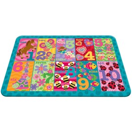 Stephen Joseph Placemat, Girl Numbers