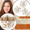 Factory Direct Craft Fall Artificial Bittersweet Candle Wreath Rings Set