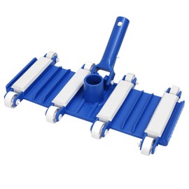 Zhengjiake Pool Vacuum Head with Wheels,14" Heavy Duty Head, Pool Cleaner Vac Head, Flexible Swimming Pool Vacuum Head with Swivel