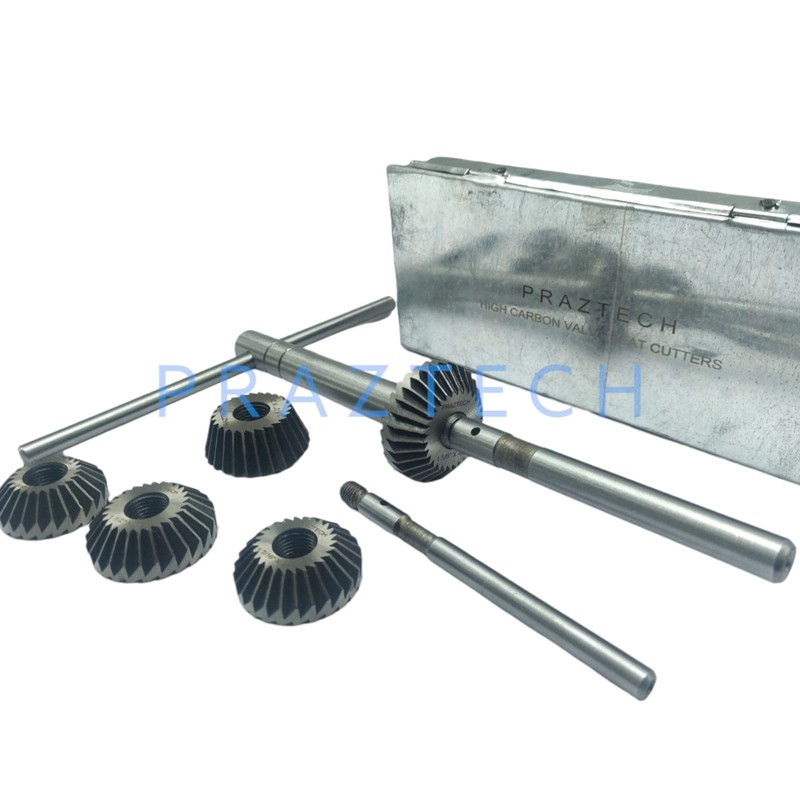 PRAZTECH® Valve Seat and Face Trimmer Set/Kit - 5 Piece