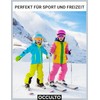 Occulto Charlie Children's Ski Socks Pack of 2, black