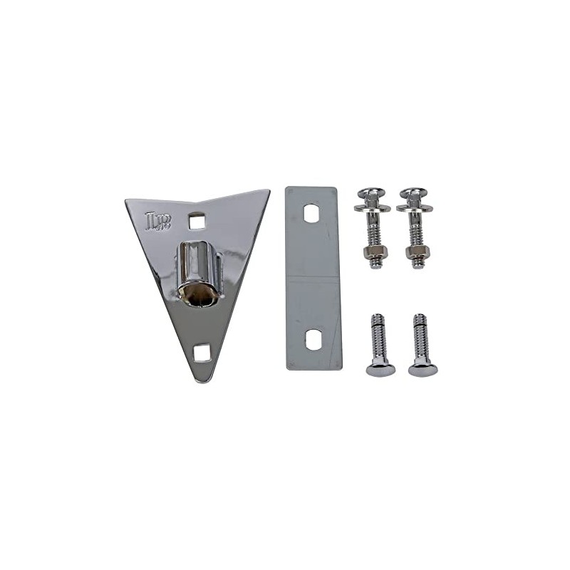 LP Latin Percussion Side Plate Conga Classic, Chrome - LP218