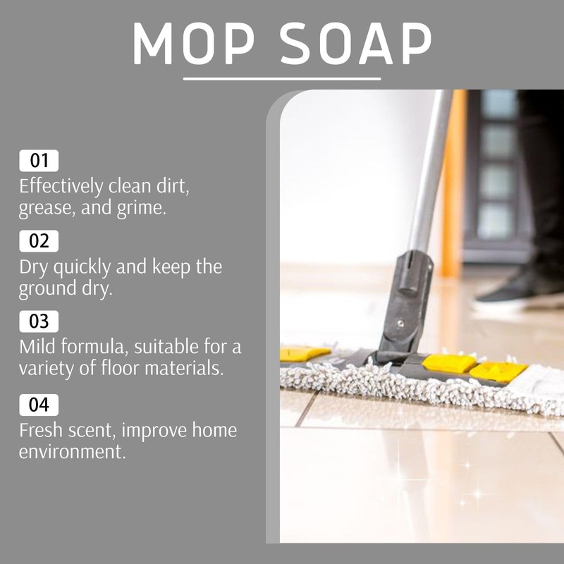 Nsacxa 2PCS Mop Soap Brazilian Waves, Mop Soap Scented, Mop