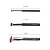 XUFAN 3PCS Foundation Concealer Brushes, Under Eye Mini Angled Brush,