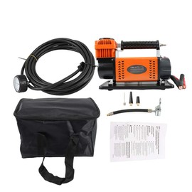 Labwork 12V Portable Air Compressor Kit Inflator 7.06CFM Heavy Duty Single Stage