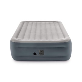 Intex Dura-Beam Series Essential Rest Airbed with Internal Electric Pump, Bed Height 18", Queen (2020 Model)