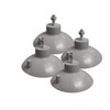 Weston French Fry Suction Cup Feet (4 pcs),gray