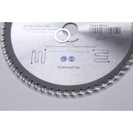 180 x 20 mm 60 Teeth Saw Blade Circular Saw Blade for Wood