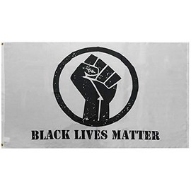 Black Lives Matter Flag 3x5 BLM Protest flag Large Rally Flag BLM Movement 100D Premium Quality Fade Resistant Flag Banner