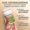 Dr. Berg Ashwagandha Capsules 1000mg - Includes Ashwagandha Root with