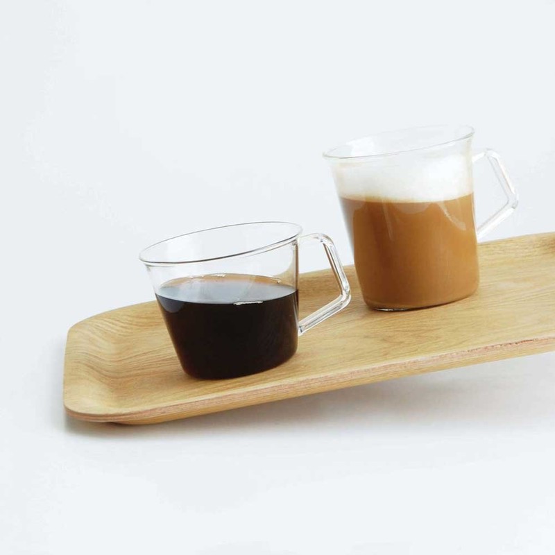 Kinto Nonslip Rectangular Tray, 320 mm, Teak