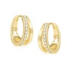 ALEXCRAFT Gold Hoop Earrings for Women Hypoallergenic Small 14K Gold