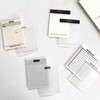 200 Sheets Transparent Sticky Notes 3.7x2.7 Inches, Lined, Gird, Record