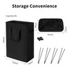 ZERO JET LAG Slim Laundry Hamper With Handles Collapsible Laundry
