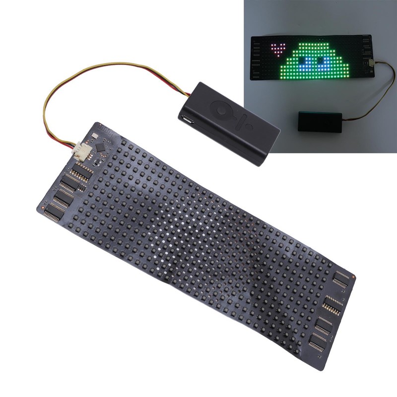 Flexible LED Display with APP Control, HD Full Color Programmable