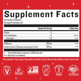 Legendairy Milk Girl’s Gotta Go™ - UTI Support Supplement - Urinary Tract Health for Women - UTI Relief for Women with Sugar-Free Cranberry and D-Mannose, 30 Servings