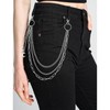 Pant Chains Emo-style Accessories with Gothic Moon Multi-layer Wallet Chain