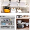 Tielag Extendable Closet Shelf, Expandable Shelves Wardrobe Storage Organiser, Adjustable
