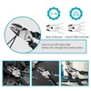 DURATECH 7-Piece Pliers Set with Rolling Pouch, Premium Cr-Ni Construction