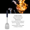 Cooking Spoon Rustproof Smoothly 304 Stainless Steel Spatula Skid Resistant