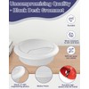 3-1/8 in. Hole Saw with 10PCS White Desk Grommet -