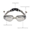 Waterproof Anti Fog Swimming Goggles Electroplating AntiUV Glasses with Earplug