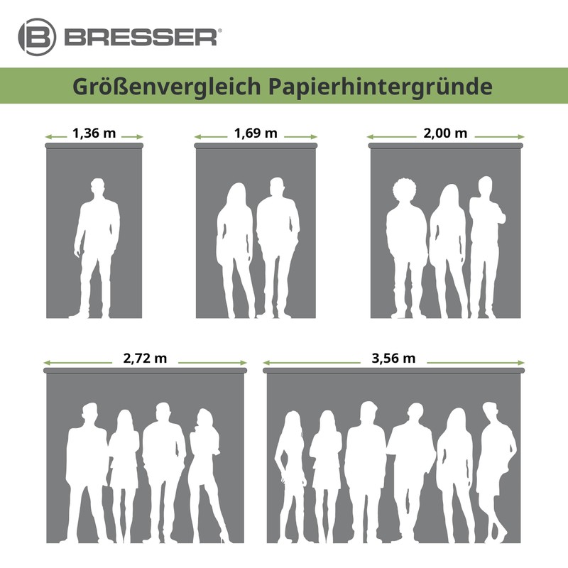 BRESSER SBP28 Paper Background Roll 2.72 x 11m Oyster Beige