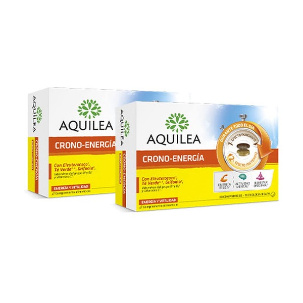 Aquilea Chrono Energy Pack 2 Units of 30 Tablets