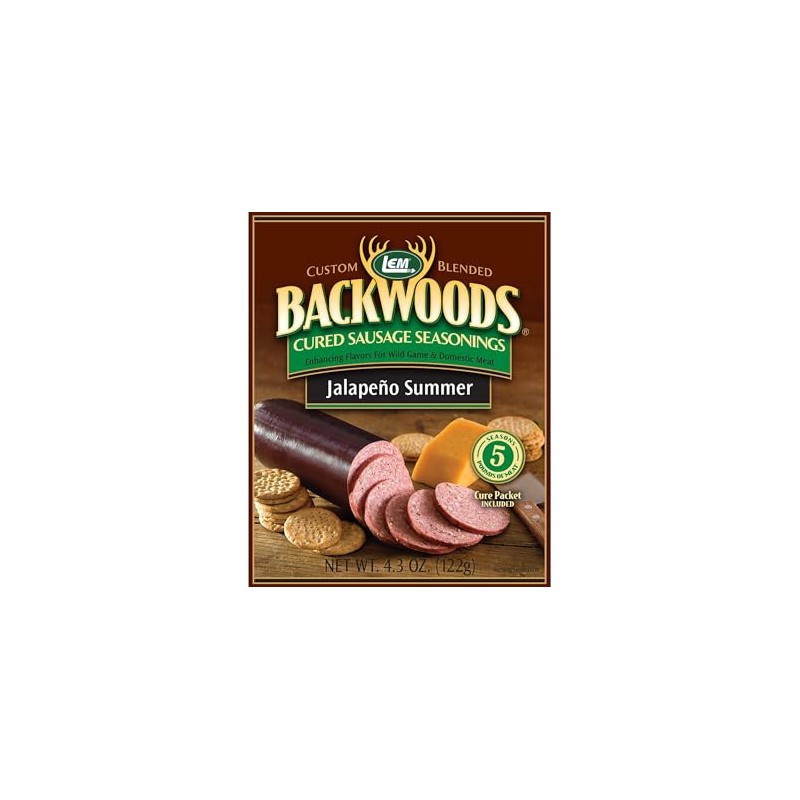 LEM Backwoods Jalapeno Summer Sausage Seasoning for 5 lbs