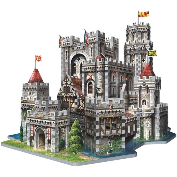 Wrebbit 3D King Arthur's Camelot 3D Puzzle (865-Piece)