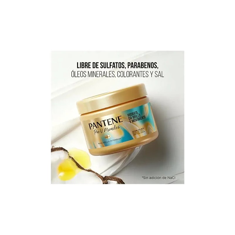 Pantene Mascarilla Intensiva Pro Miracles Hidrata