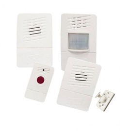 Wireless Doorbell Chime with Door Sensor & Mount Object Detector Motion Sensor Door Guard 5ea