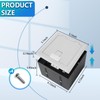 KYHSHJ Recessed Flat Hidden Socket Kit with 2 * 15A