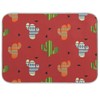 Boho Cactus Colorful Dish Drying Mat for Kitchen, Absorbent Microfiber
