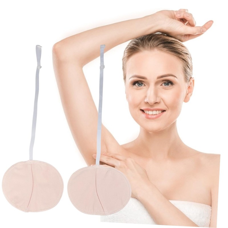 Healvian 2pairs Underarm Sweat Absorbing Pads for Men and Women