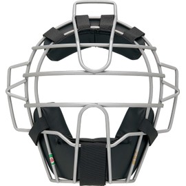 ZETT BLM3238 Soft Baseball Mask, Silver x Black (1319)