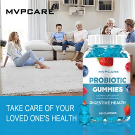10 Billones De Probioticos Con Cepas - 60 Cpsulas Osito De Gominola Mvpcare                                                                           