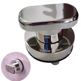 Shower Handle for Glass Door, Suction Cup Handles for Sliding Doors, Windows, Bathroom and Refrigerator Wall Handrail Non-Porous Drawer Grab Bars, Balcony Door Handles