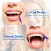 INGJIA Orthodontic Braces with 5 Placements, 500 Pieces Orthodontic Elastic