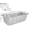Handi-Foil 2 lb. Aluminum Foil Loaf Bread Pan - Heavy