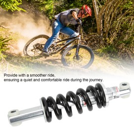 Tissting Bicycle Rear Shock Absorber, 200 mm, 1500 lbs, 8 mm Hole, Universal Mountain Bike Spring Damper, Aluminium Alloy Damper for MTB, Electric Bicycles, Motorcycles, ATV