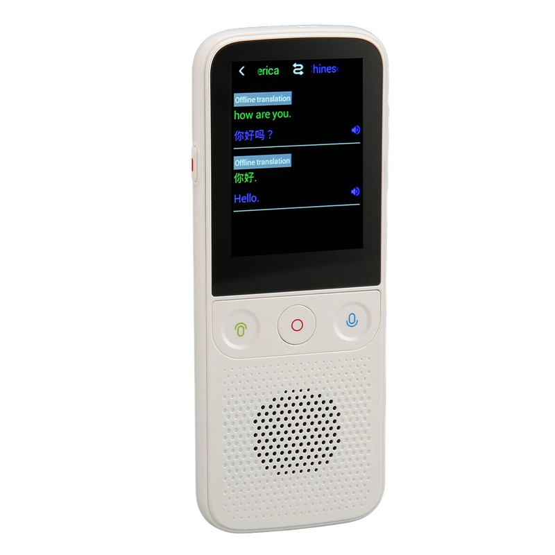 112 Languages Smart Voice Translator 2.4inch Touch Screen 1GB RAM