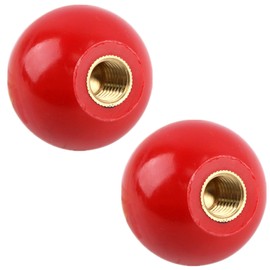 Mezfrguo 2 Pcs Red Gear Shift Lever Ball Knob Replacement for R161382 72358 50864 Compatible with John Deere Tractor