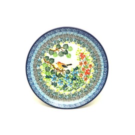 Polish Pottery Plate - Salad/Dessert (7 3/4") - Unikat Signature U5098