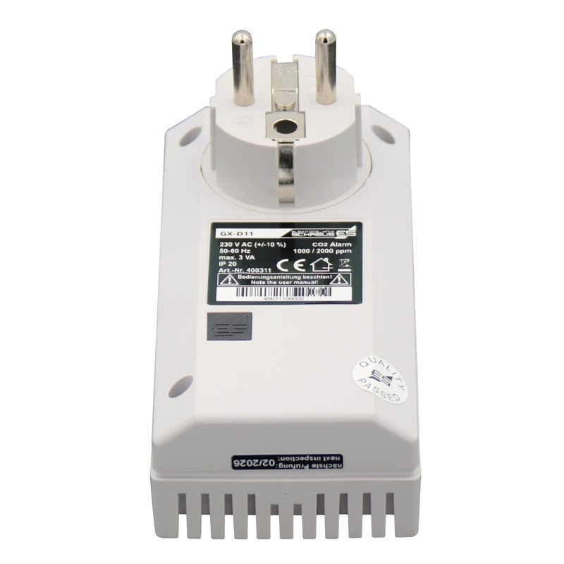 Schabus GX-D11 Sockets CO2 Traffic Light with Internal NDIR Sensor