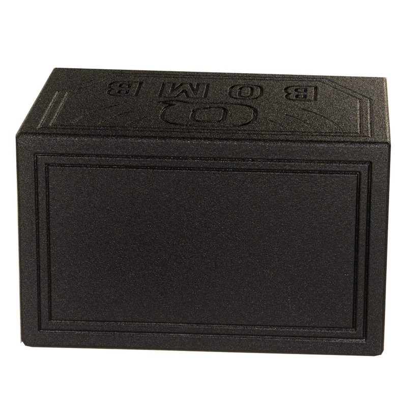 QPower QBOMB, Single 10" Tough Vented Shallow Ported Car Audio