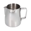 Milk Frother Cup 380ml 304 Stainless Steel High Durability Multifunctional