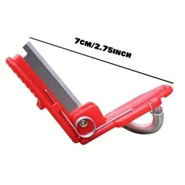2pcs Multi-Functional Thumb Knife, Picking Finger Knife, Gardening Small Guillotine Knife, Picking Tea Playing Check To Remove Leaves Thumb Knife Used For Farm Garden Orchard Pinch Beard Hand Tools