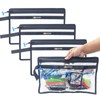 KASTONG 2 Layer Water-resistant Fishing Bait PVC Clear Storage Bag