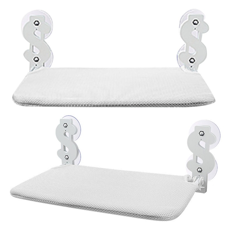 Foldable Cat Window Hammock Metal Frame Cordless Folding Cat Window